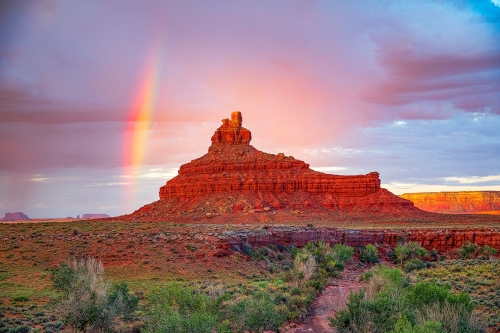 RRainbow in Valley of the Gods